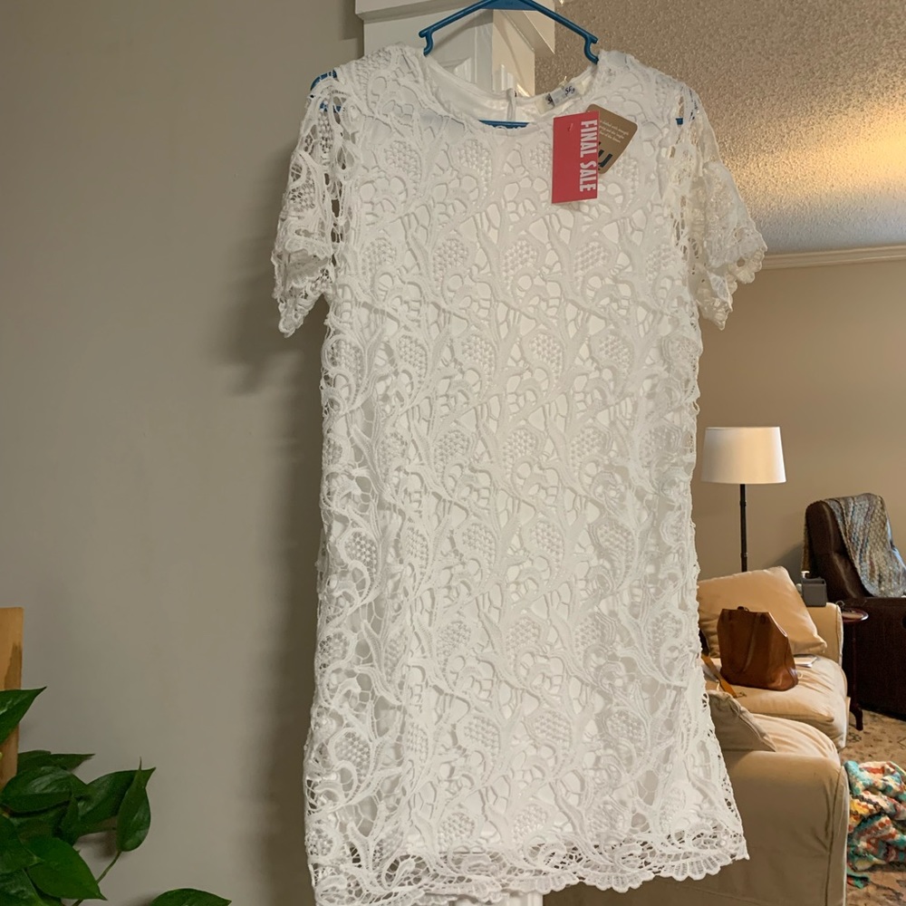 White dress